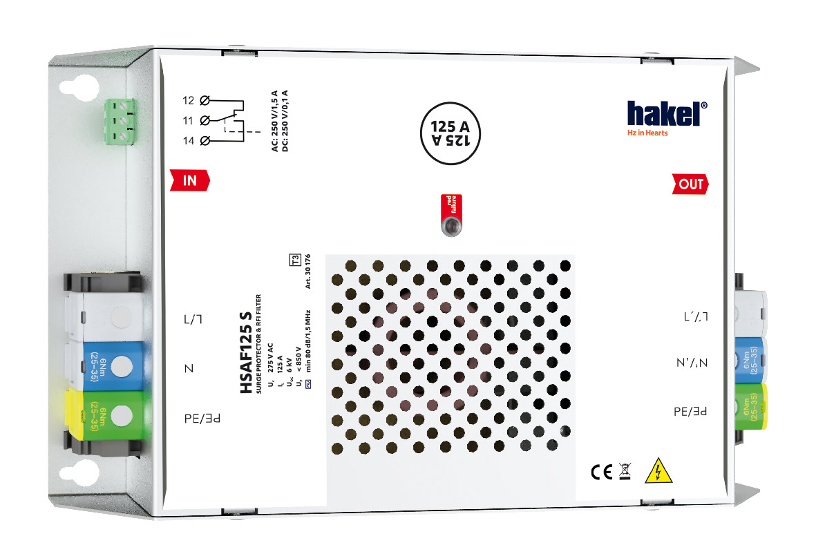 HAKEL 30176 HSAF125 S SPD typ 3 s VF filtrem