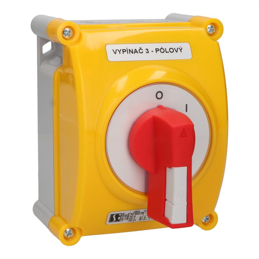 Spínač vačkový AMPERE S220204 LK25R/2.8211 OB2