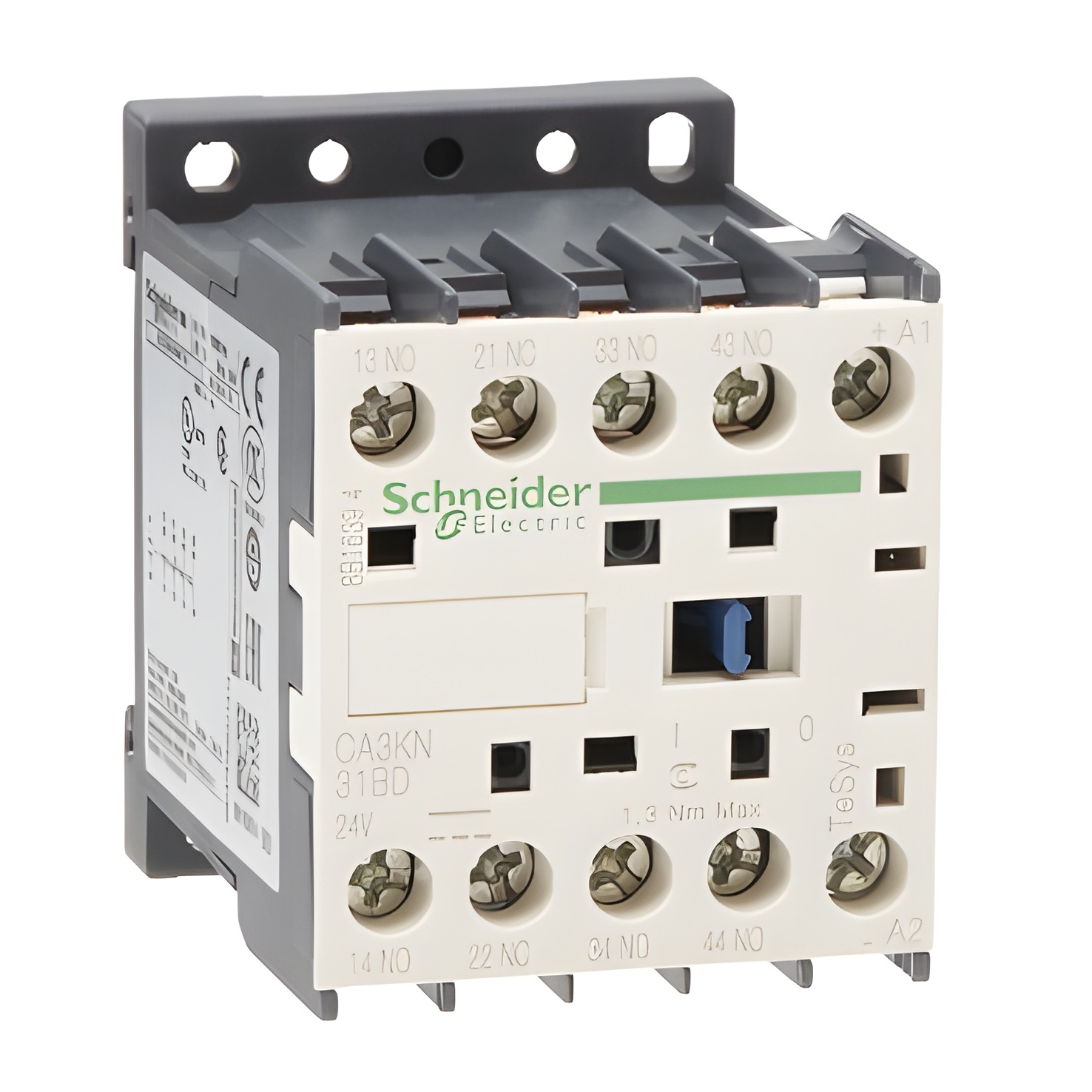 SCHN CA3KN31BD Pom. miniStykač 3"Z"+1"V" 24V DC