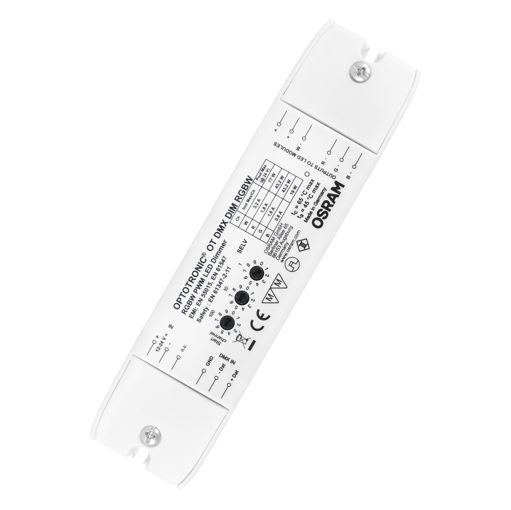 Stmívač DMX OSRAM OT DMX RGBW DIM, DMX, IP20