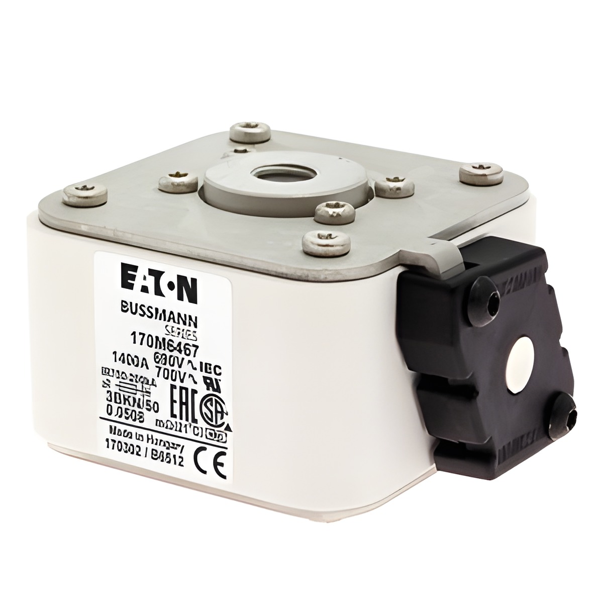 Pojistka ultra rychlá EATON 170M6467 pro ochranu polovodičů, 690V, 1400A, 3