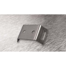 wpr2656 PTA-USI-2-SS nerez. příchytka SIMPLE U2 pro pásy do š. 13 mm, pro 2 šrouby M4, š: 25 mm