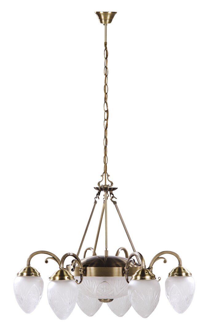 Lustr Annabella bronzová E27 6×40W RABALUX 8636
