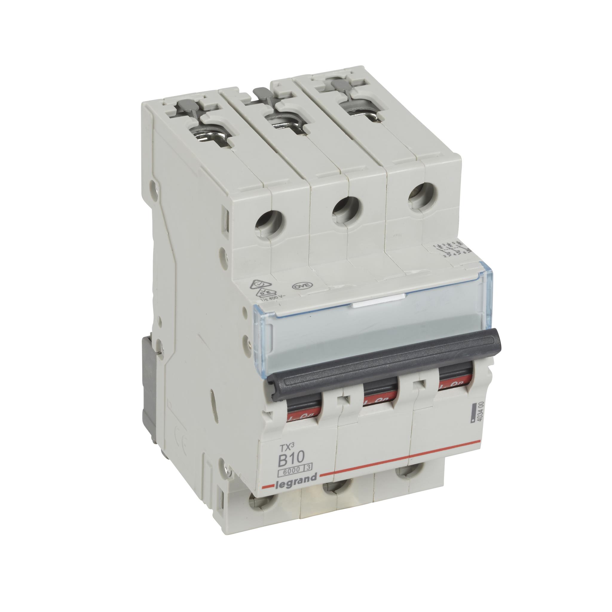 Jistič třípolový LEGRAND 403396 TX3 3P B3 6000A