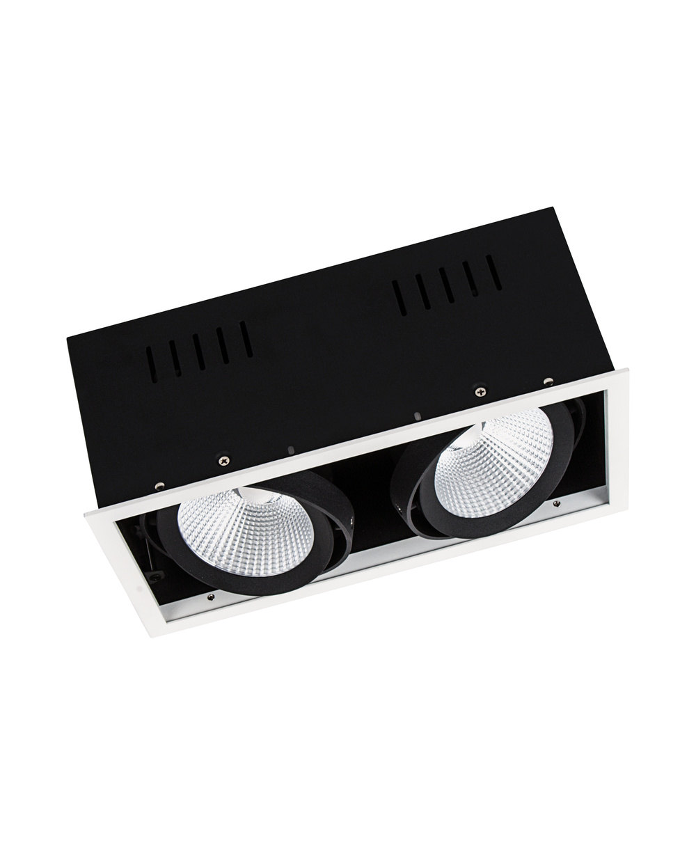 LED svítidlo spotové LEDVANCE SP MULTI 2X30W/3000K FL WT/BK