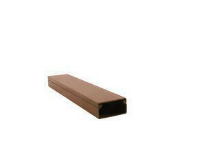 MALPRO D1001-8835K Lišta 15x10mm, imitace dřeva, tmavá, karton