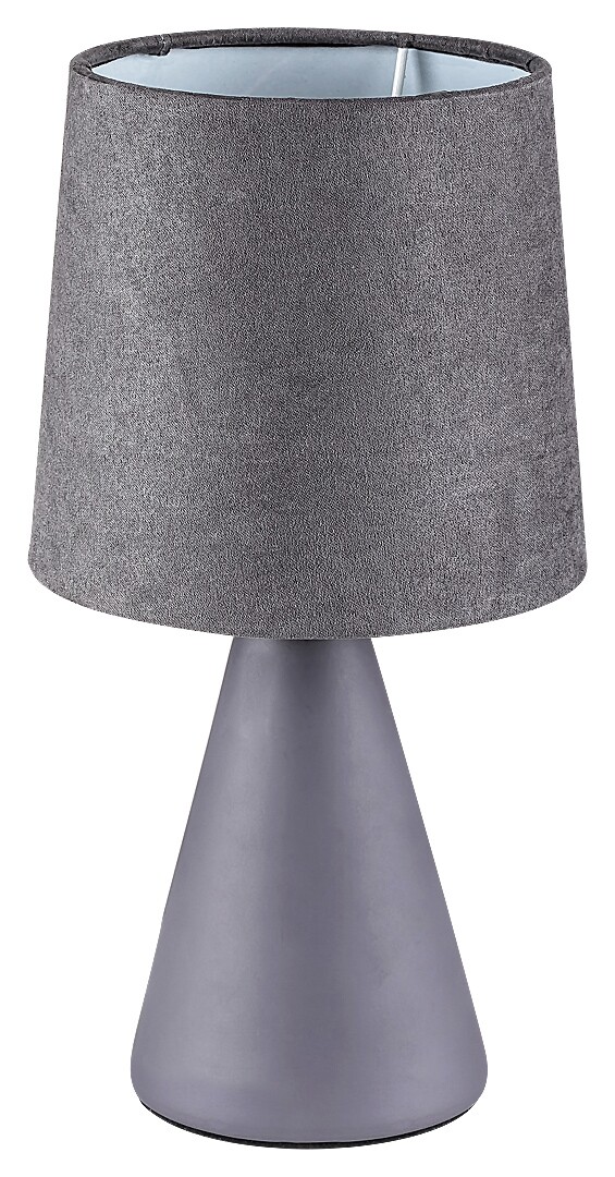Noční lampička Nalani šedá E14 1×40W RABALUX 2695