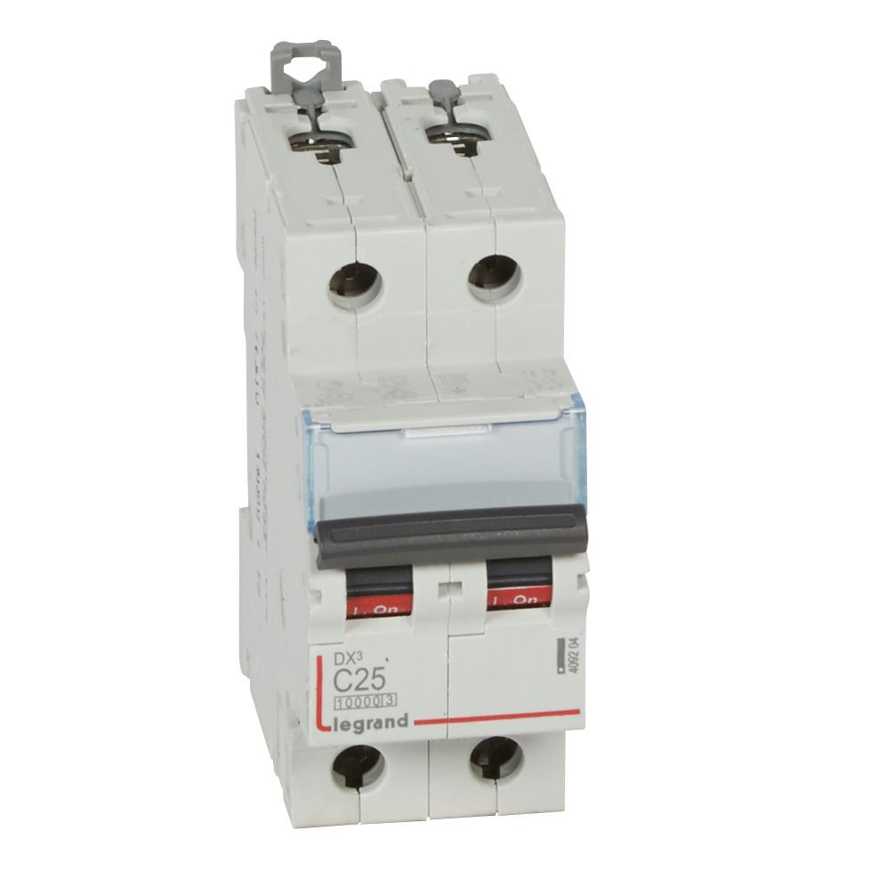 Jistič dvoupolový LEGRAND 409204 DX3 2P C2510000A/16KA