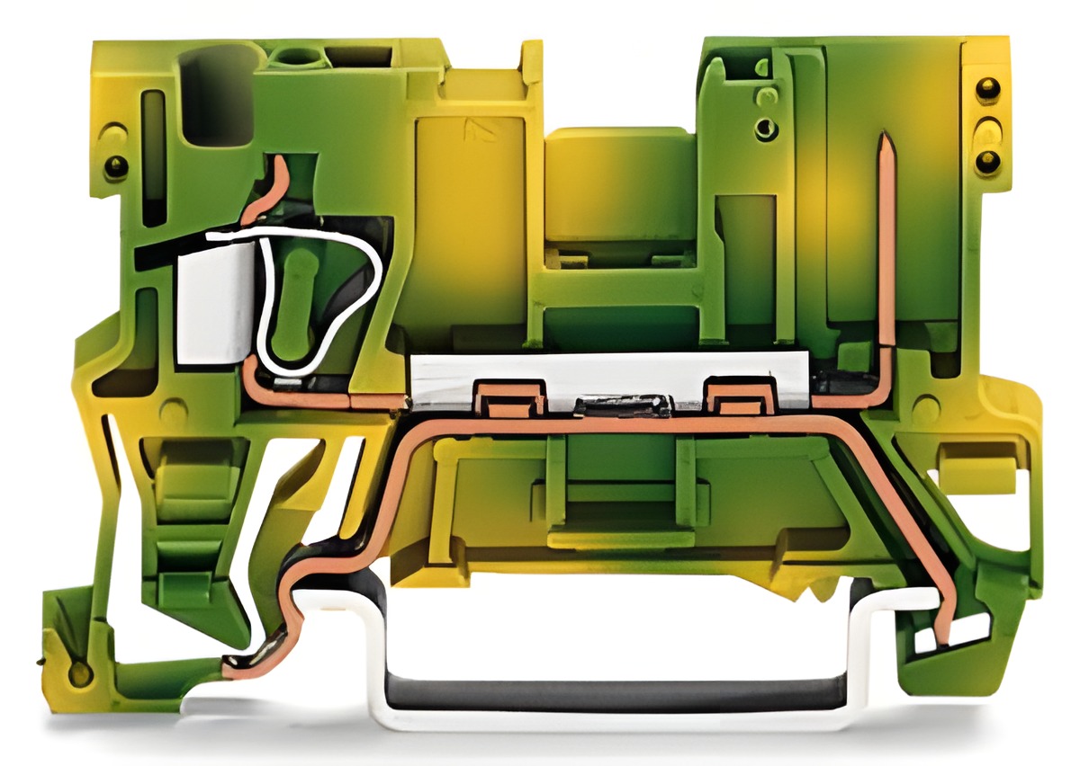 WAGO 769-237 Základní svorka PE – 1 vodič / 1 pin