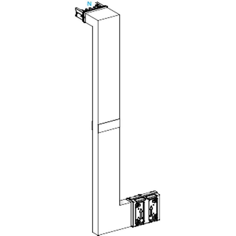 SCHN KSA400DMBL41F 3D koleno 400 A na míru