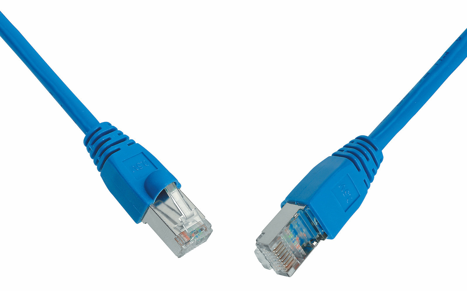 Patch kabel SOLARIX C6-315BU-3 mB, CAT6, SFTP, PVC, snag-proof, 3 m, modrá