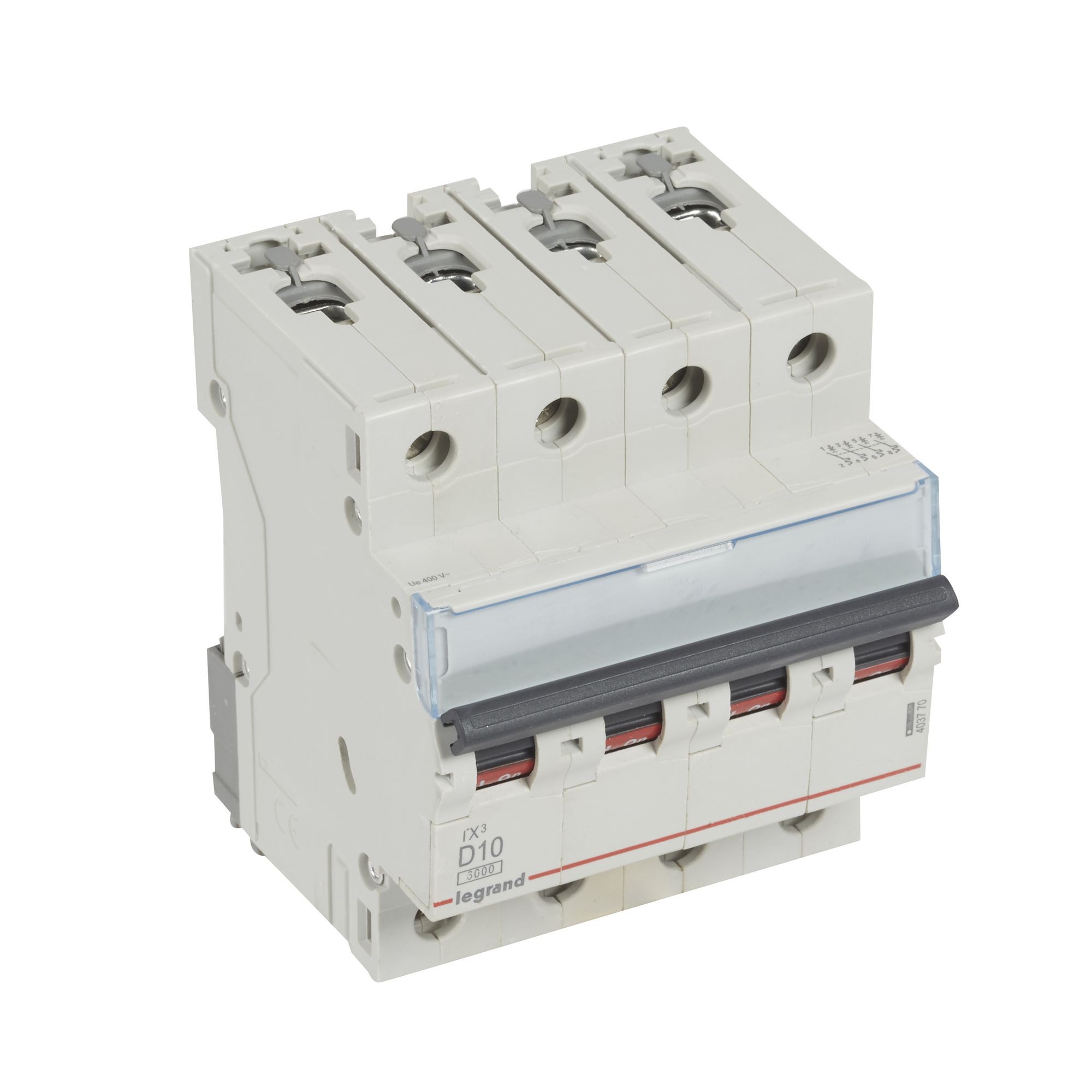 Jistič čtyřpolový LEGRAND 403770 TX3 4P D10 6000A