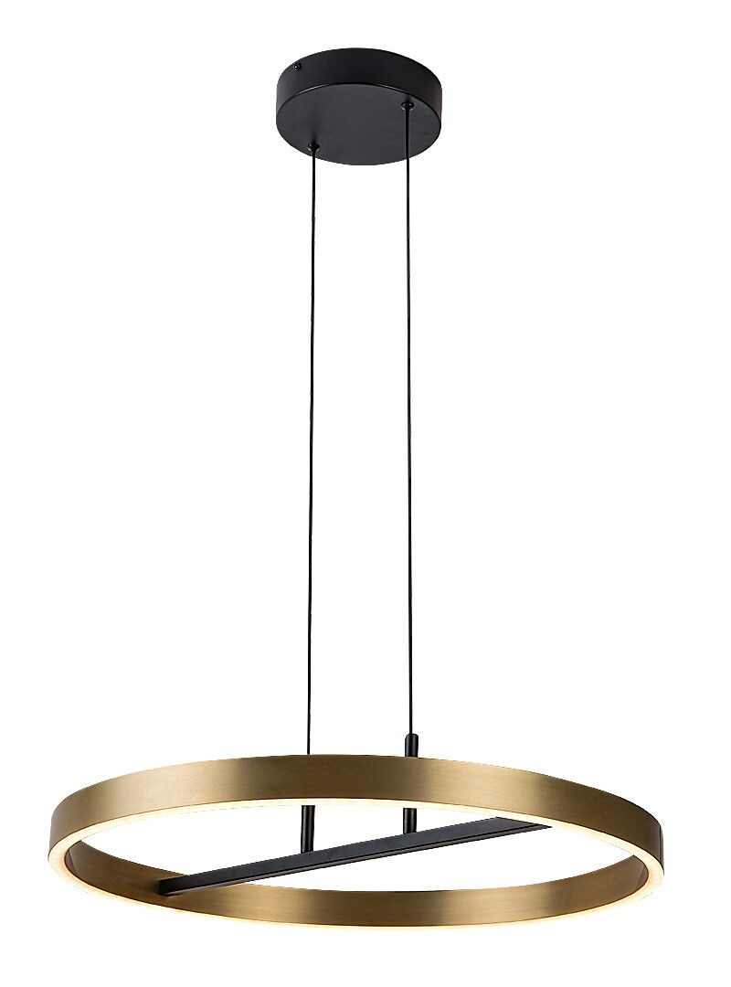 Závěsné svítidlo Thric černá/zlatá LED 42W RABALUX 72221