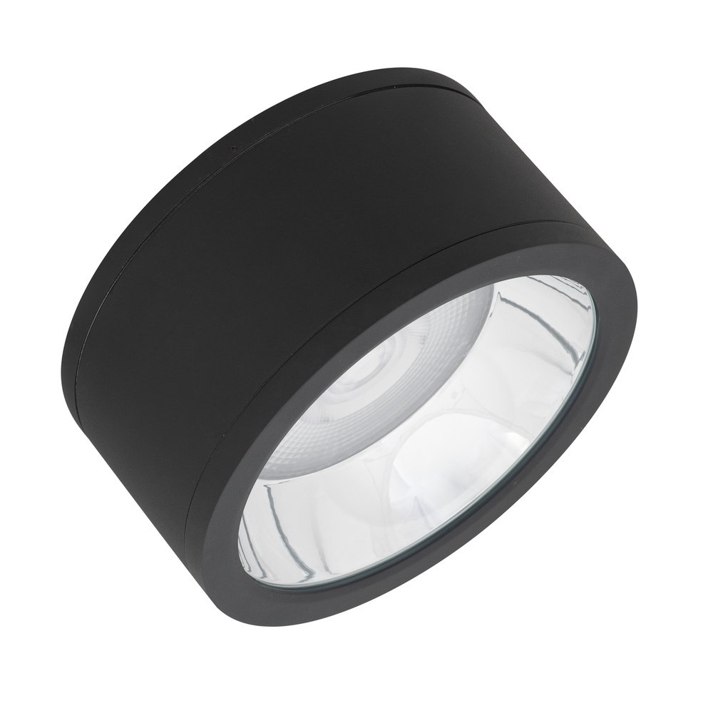 LED svítidlo přisazené LEDVANCE DL SURFACE DN250P 45W830 60D IP65BK, černá