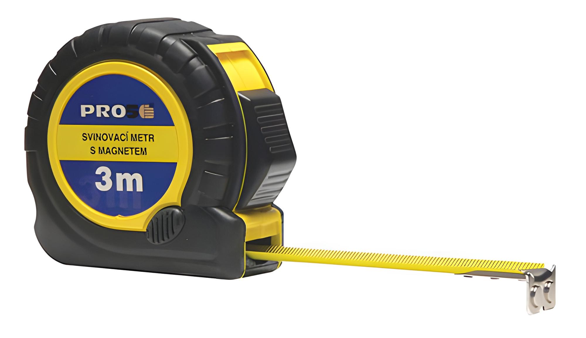 NG ND 740 300  Metr svinovací délka 3m, magnet
