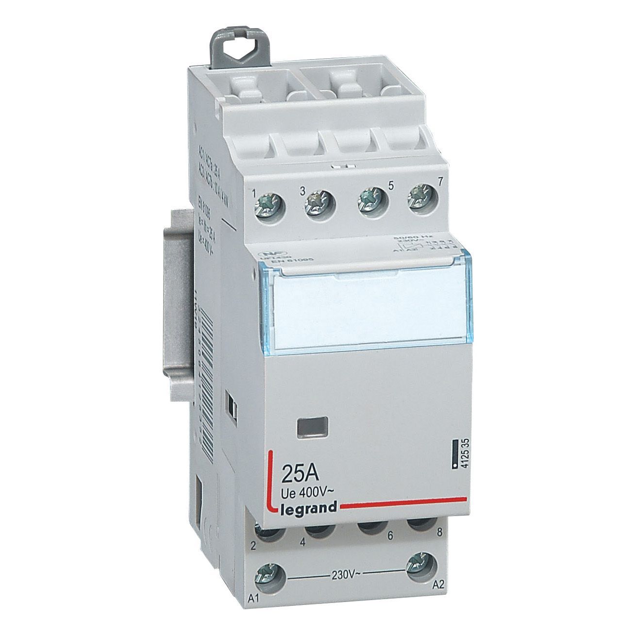LEG 412535 STYKAČ 25A 4NO CÍVKA 230V