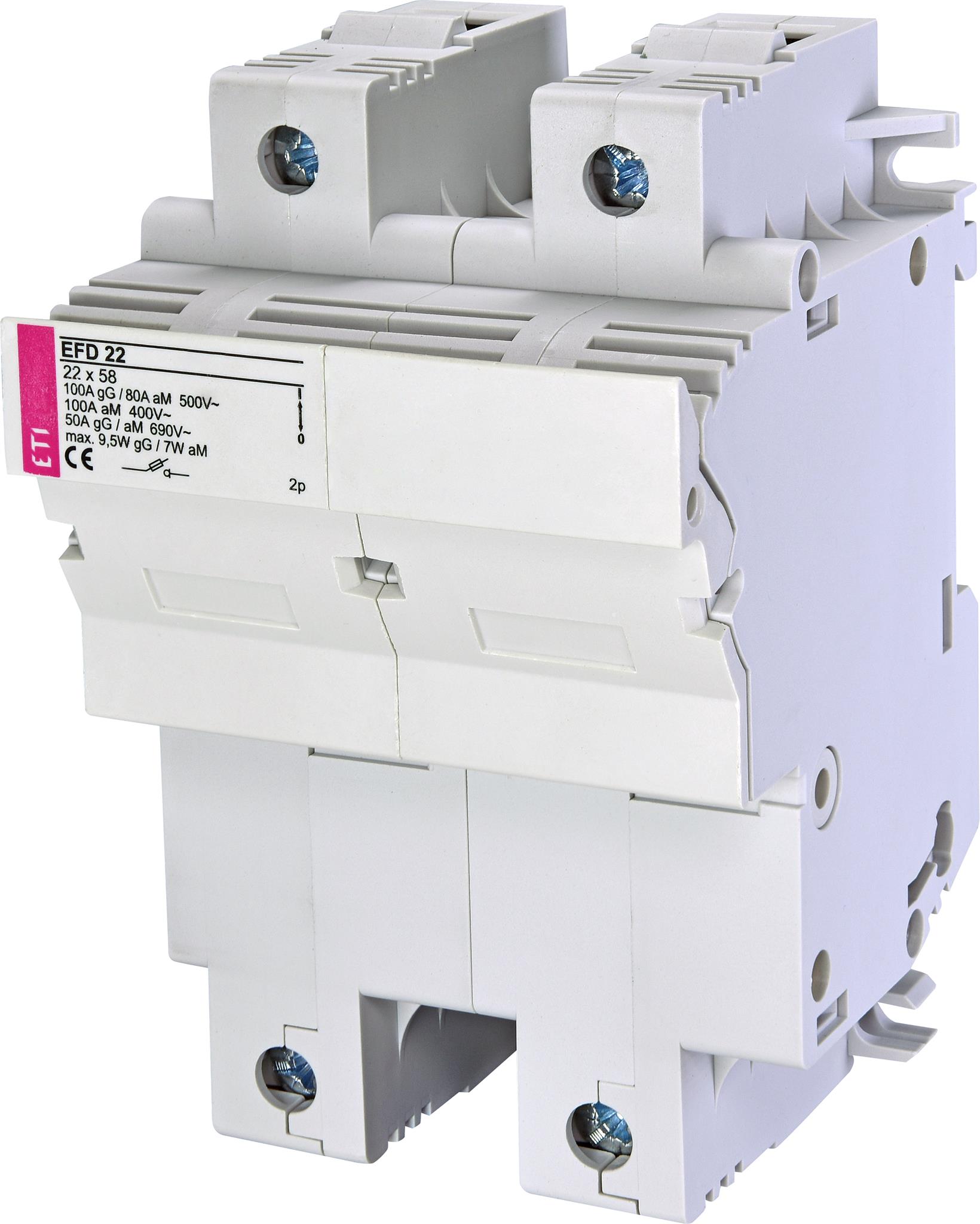 ETI 002570003 pojistkový odpínač, EFD 22 2p