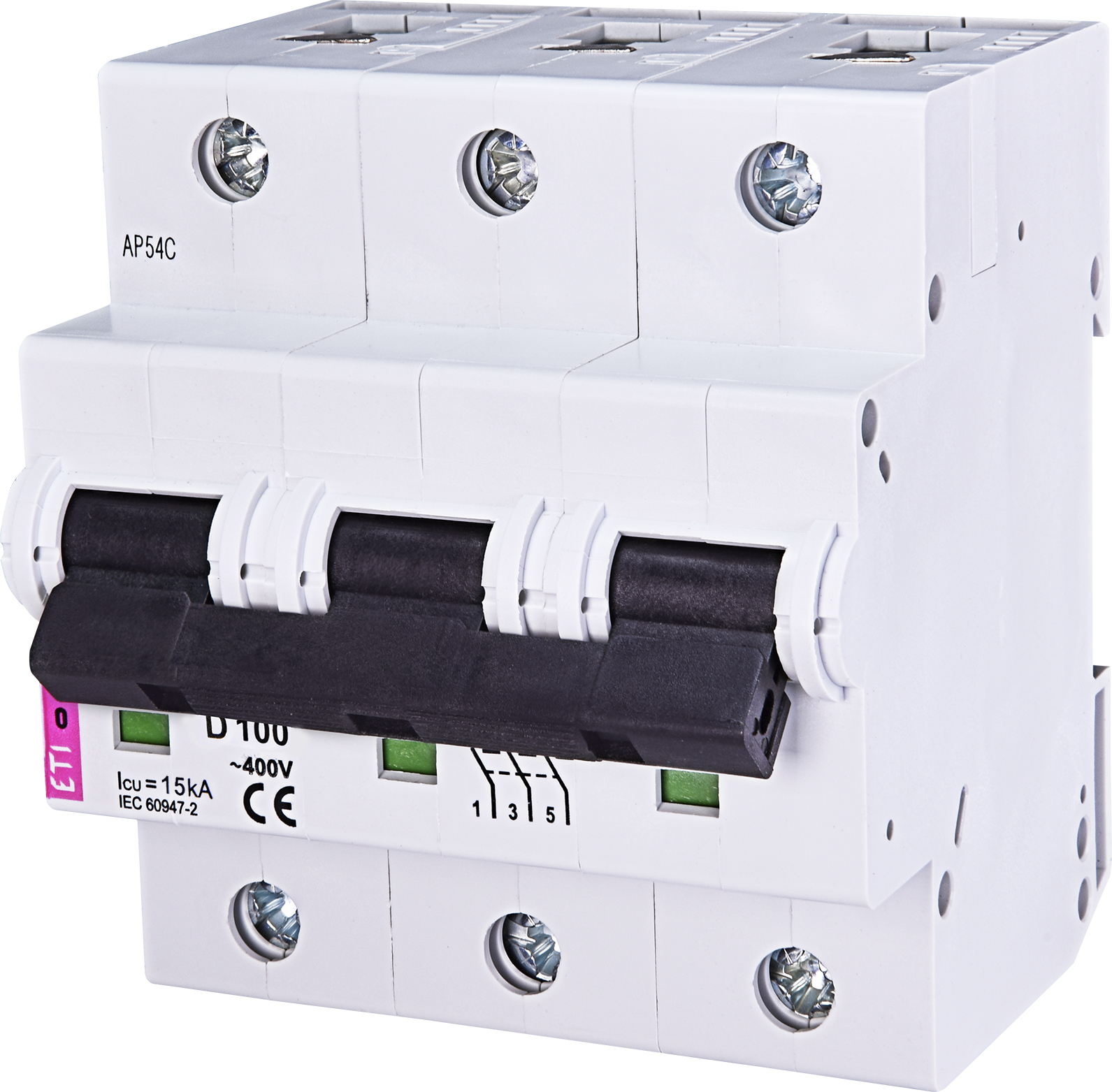 Jistič třípolový ETI 002155732, ETIMAT 10 3p D100