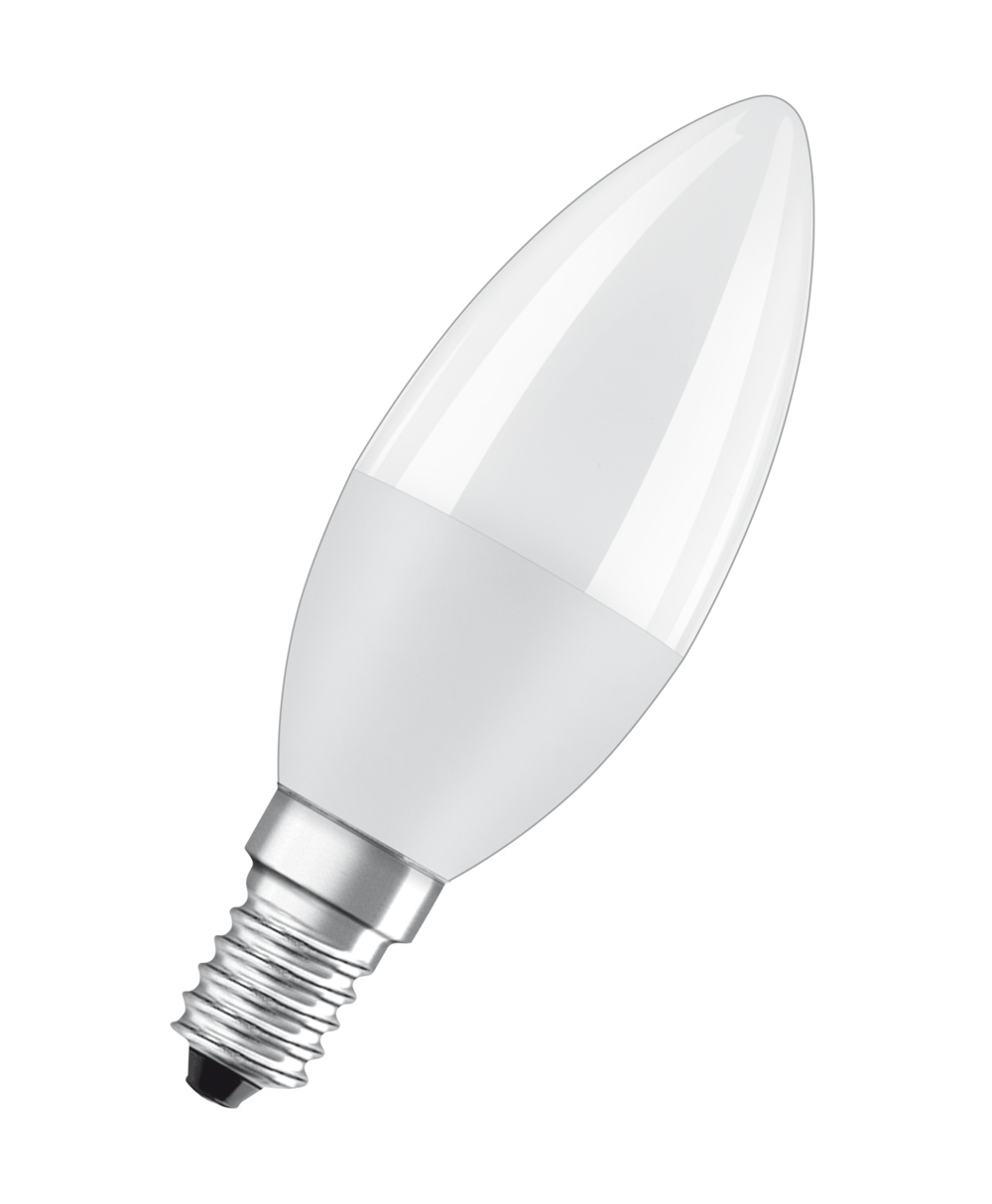 LED žárovka svíčka LEDVANCE VALUECLB60 7,5W/840 230VFR E14 10X1EUE