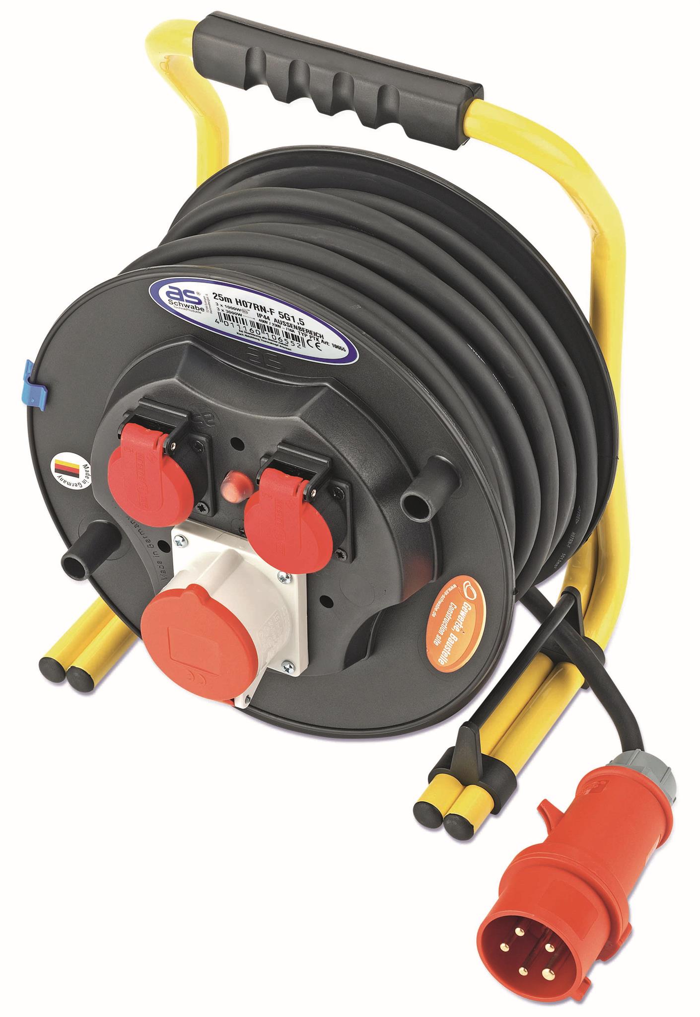 CIMCO 146904 Transportní navíjecí buben 230 V/16A - 25 m