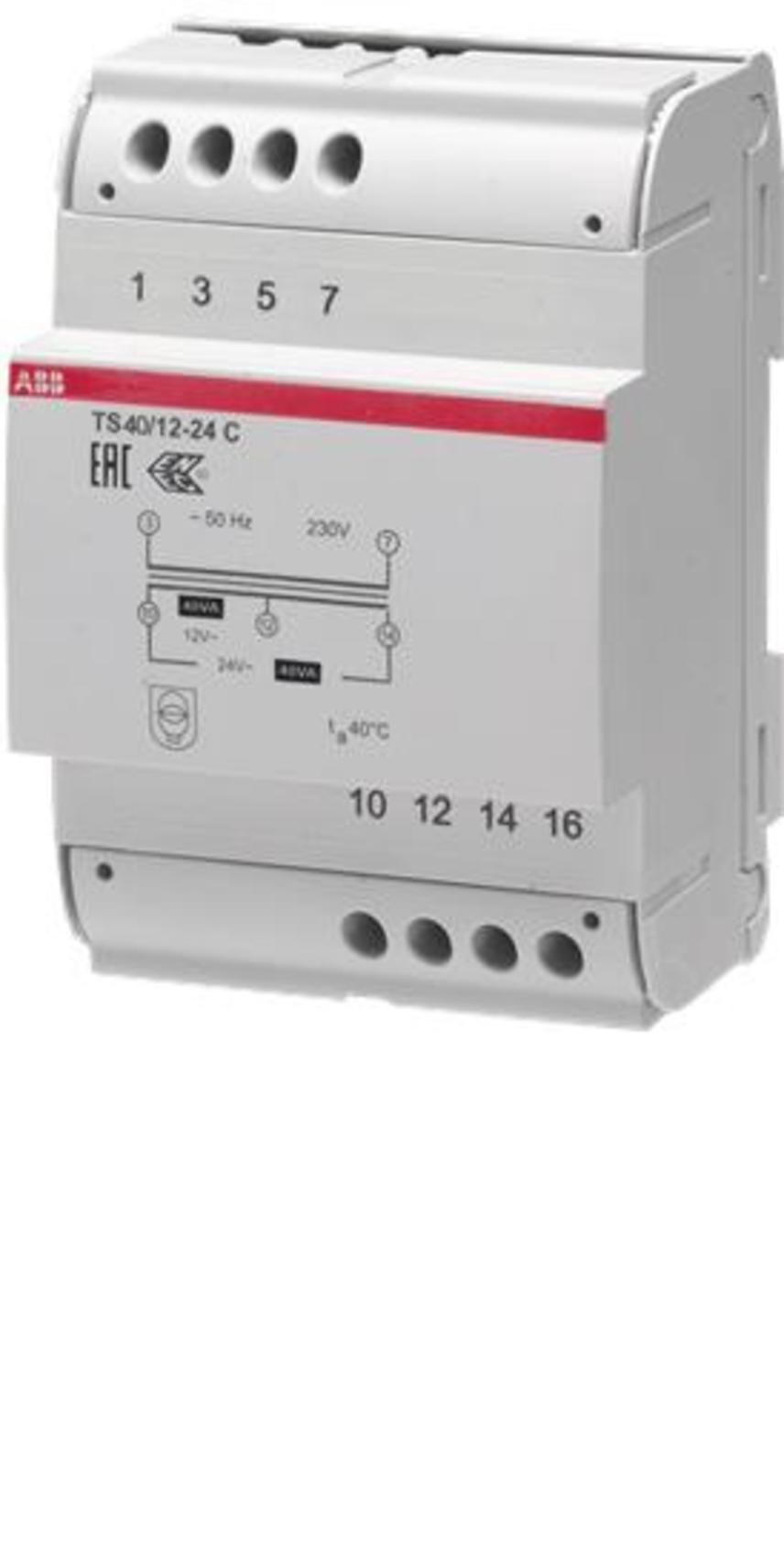 ABB 2CSM401043R0811 TS40/12-24C Transformátor bezpečnostní oddělovací