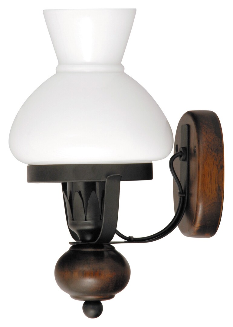 Nástěnné svítidlo Petronel matná černá E27 1×60W RABALUX 7077