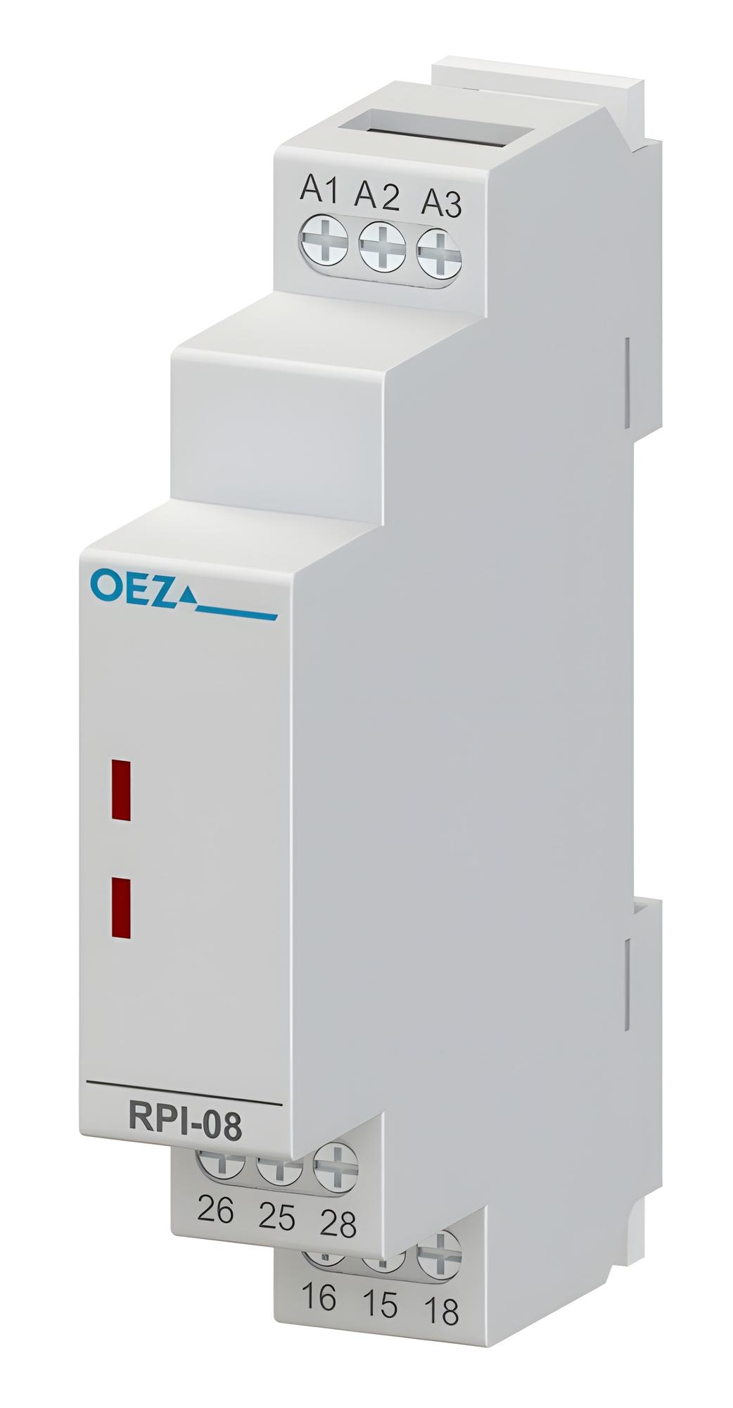 Instalační relé OEZ RPI-08-002-X230-SC AC/DC extra tiché