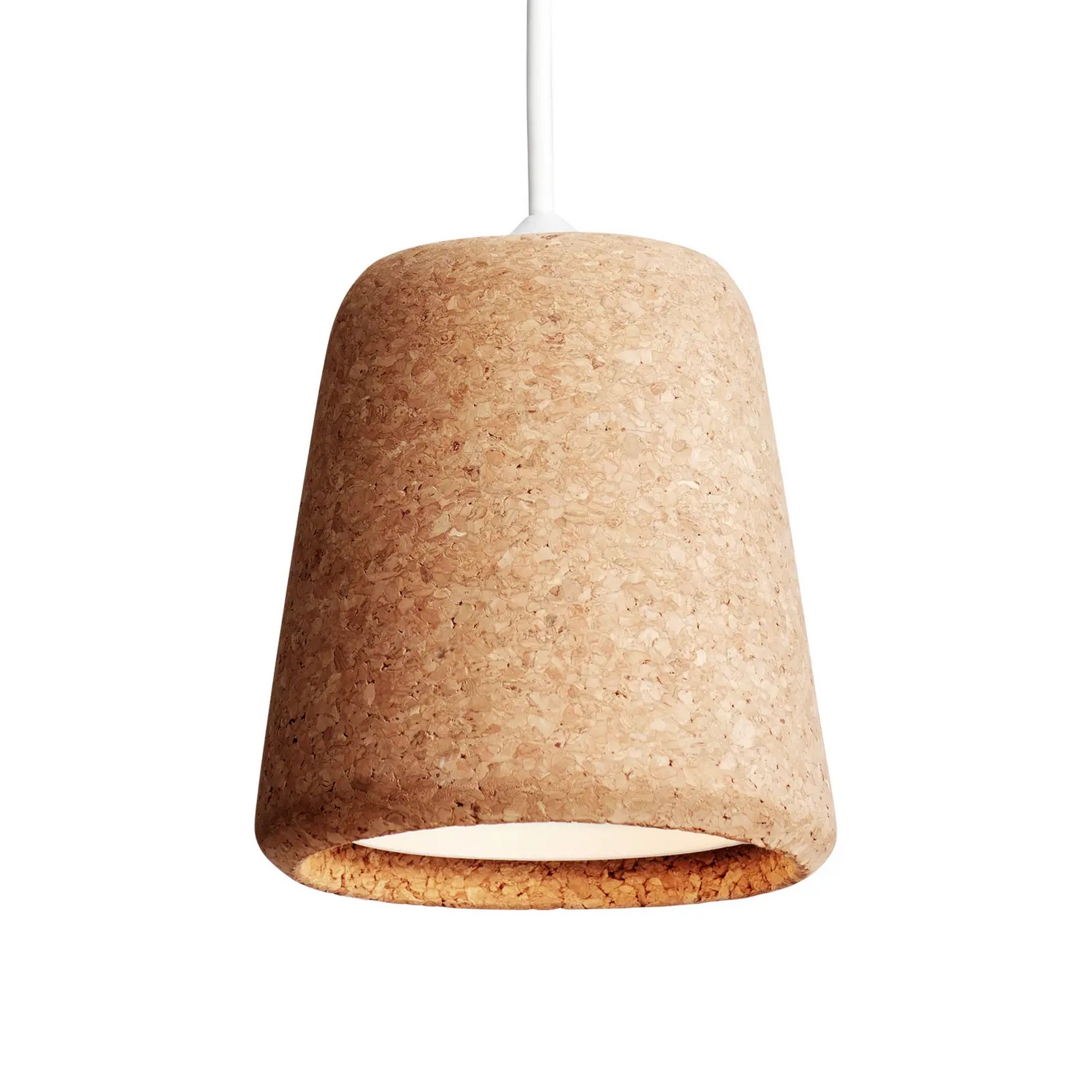 Material Pendant, Natural Cork