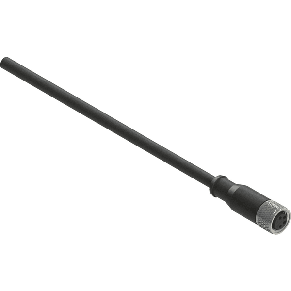 SCHM PZ-VFCA4PD5K konektorový kabel, 4 póly, PVC, přímý, 5 m, závit M8x1