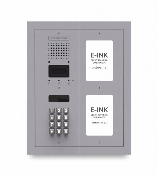 CZPHONE 4004091005 S elektronickým papírem (E-INK) FlatLine: SVĚTLE ŠEDÁ - DUO Standard: klávesnice