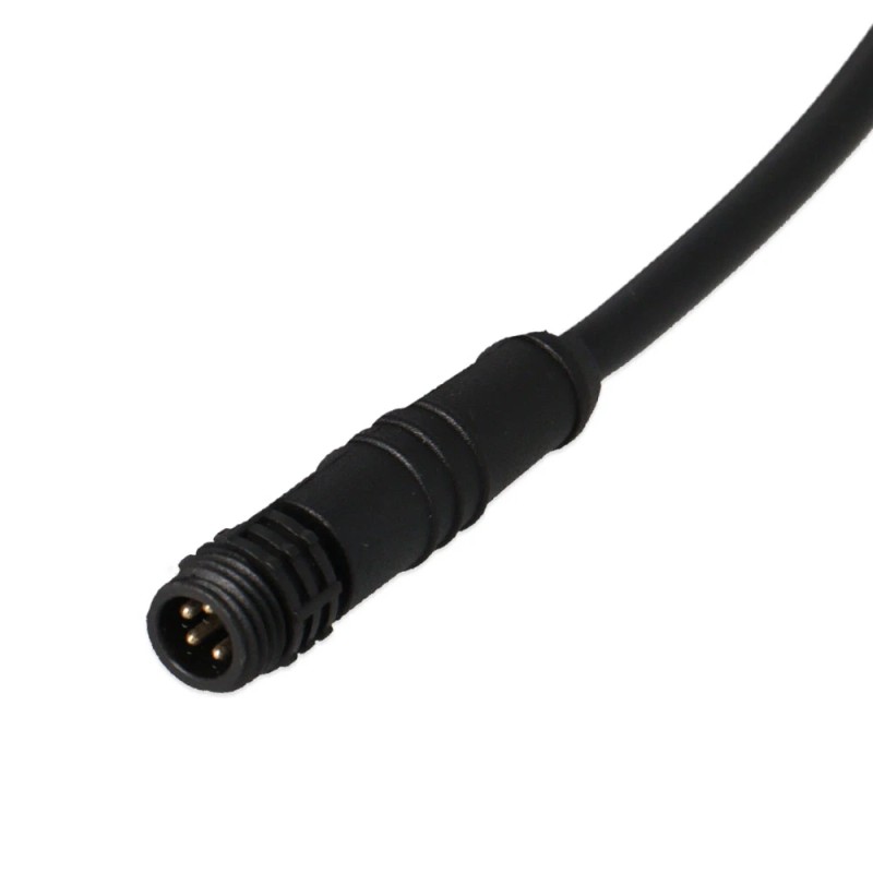 MC LED Připojovací kabel M8-4P IP67, 4x22 AWG 200 mm s konektorem samec a samice (pro lineární LED