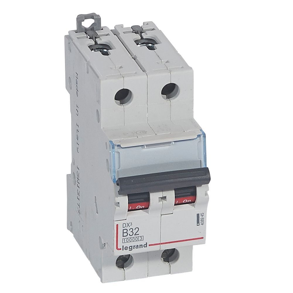 Jistič dvoupolový LEGRAND 408945 DX3 2P B32 10000A/16KA