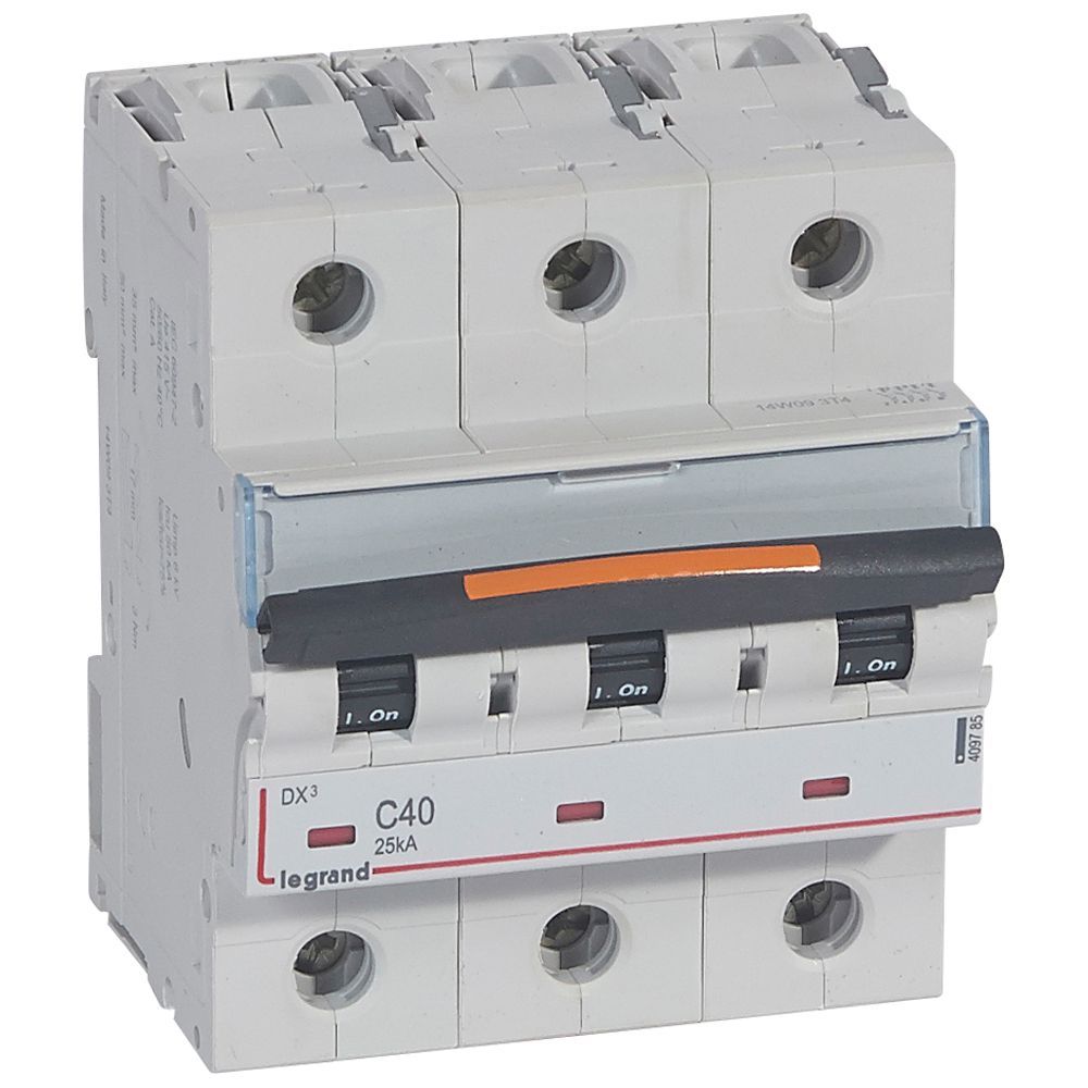 Jistič třípolový LEGRAND 409785 DX3 3P C40 25KA