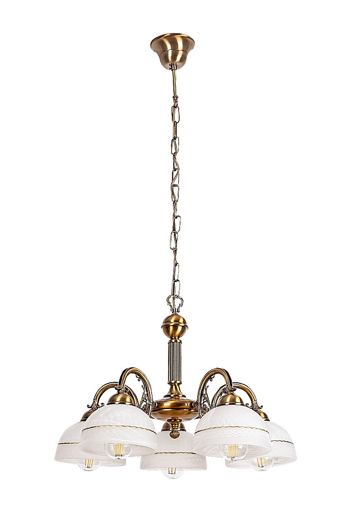 Lustr Flossi bronzová E27 5×40W RABALUX 8815