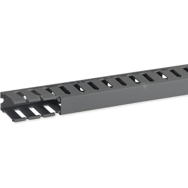 SCHM B00672 Rozvaděčový kanál s širokou perforací 15x30 - šedá