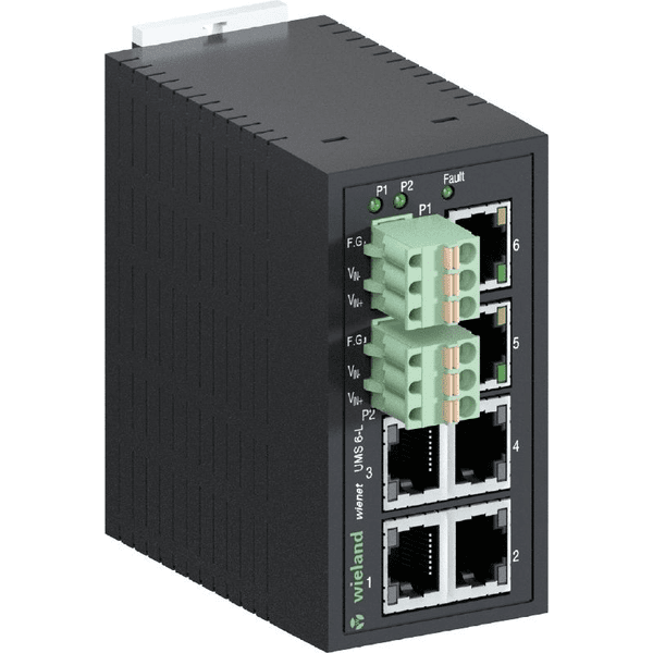 SCHM 83.040.0000.1 Ethernet switch WIENET UMS 6-L