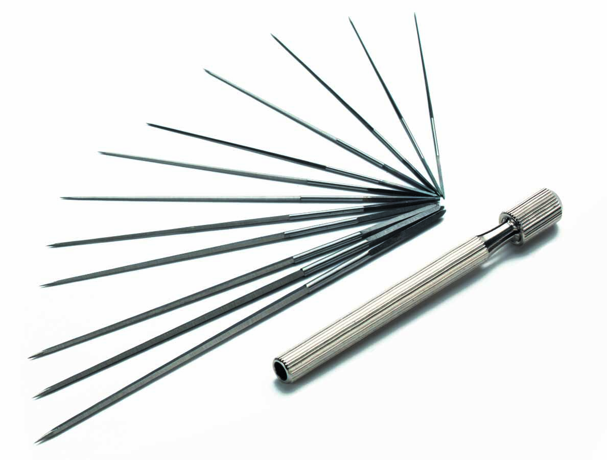 CIMCO 204815 Sada propichovacích jehel o 0,61 - 1,9 mm (12 ks)