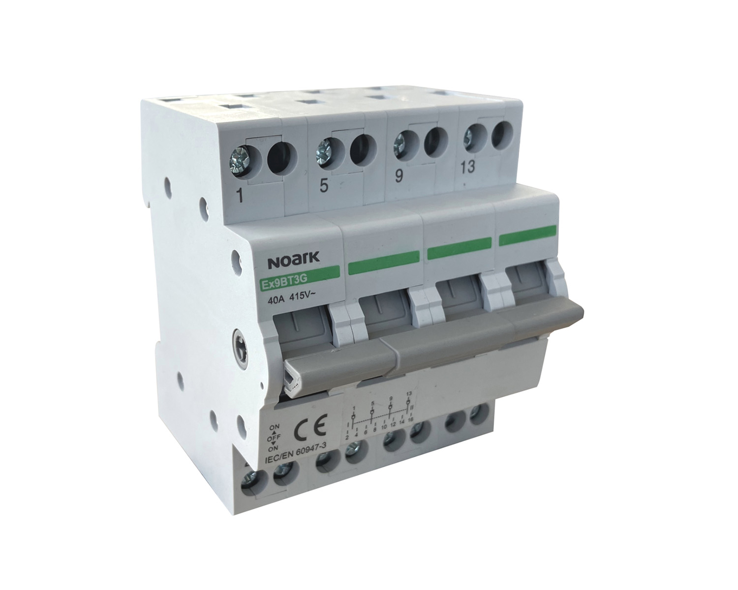 Přepínač skupinový NOARK 113931 Ex9BT3G 4CO 32A EU 4CO, 32A