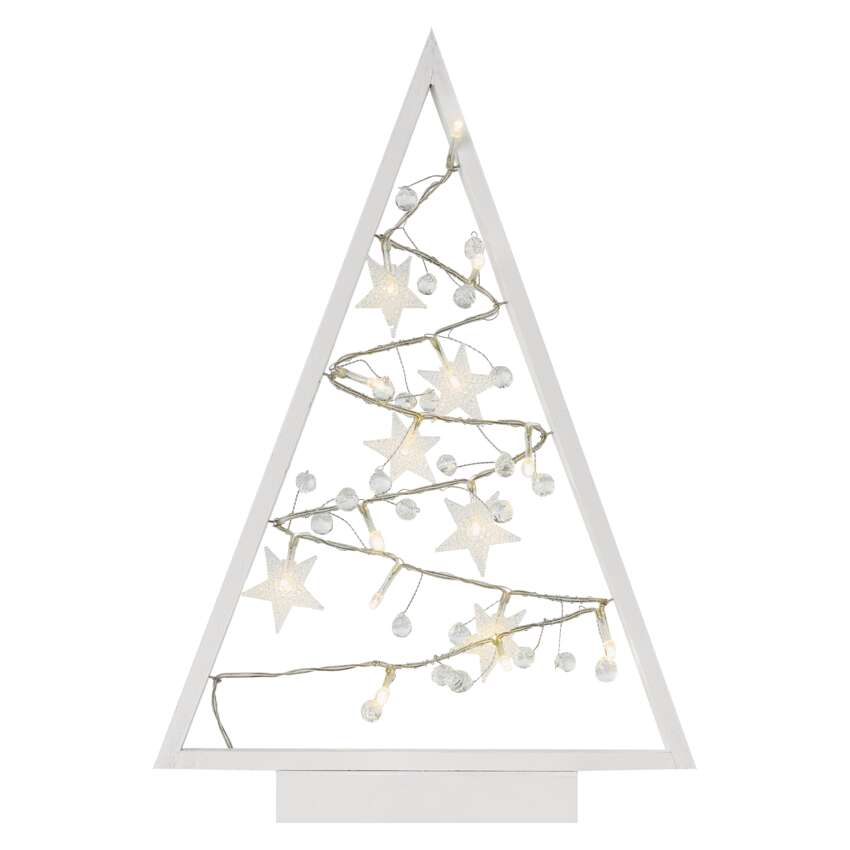 EMOS DCWW27 15LED WOOD TREE 2AA WW