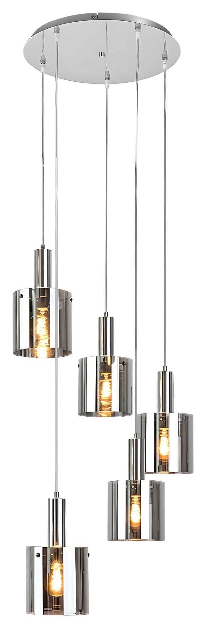 Svítidlo DONATI 5251 E27 5X MAX 60W chrome LW5