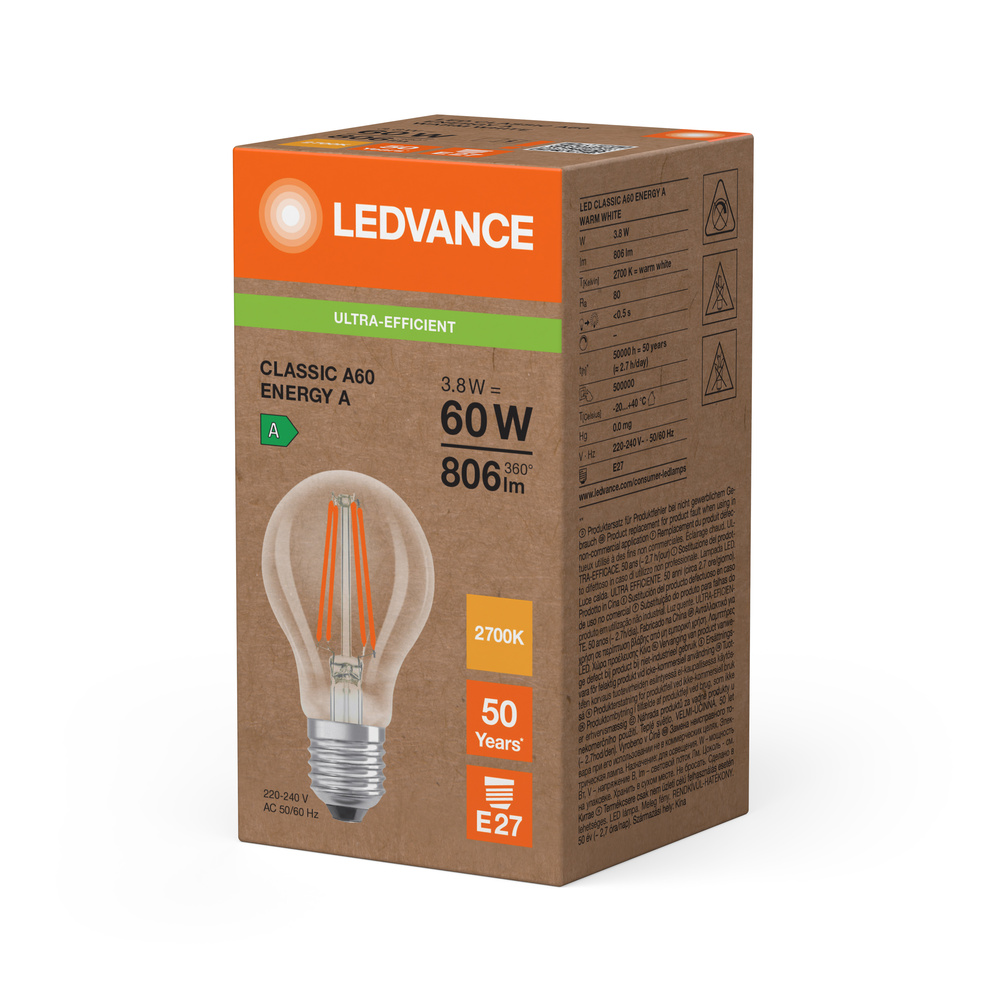 LED žárovka OSRAM LEDINES 30CM 3W/927 230V DIMS14SFS1