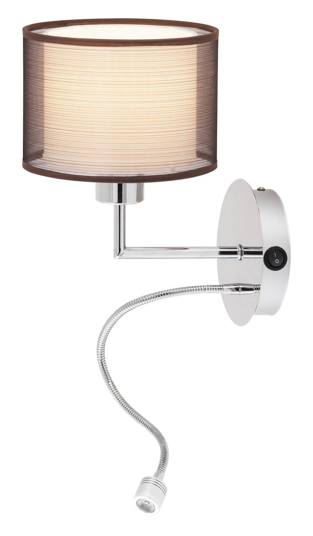 Nástěnné svítidlo Anastasia chromová E27 1×60W RABALUX 2629
