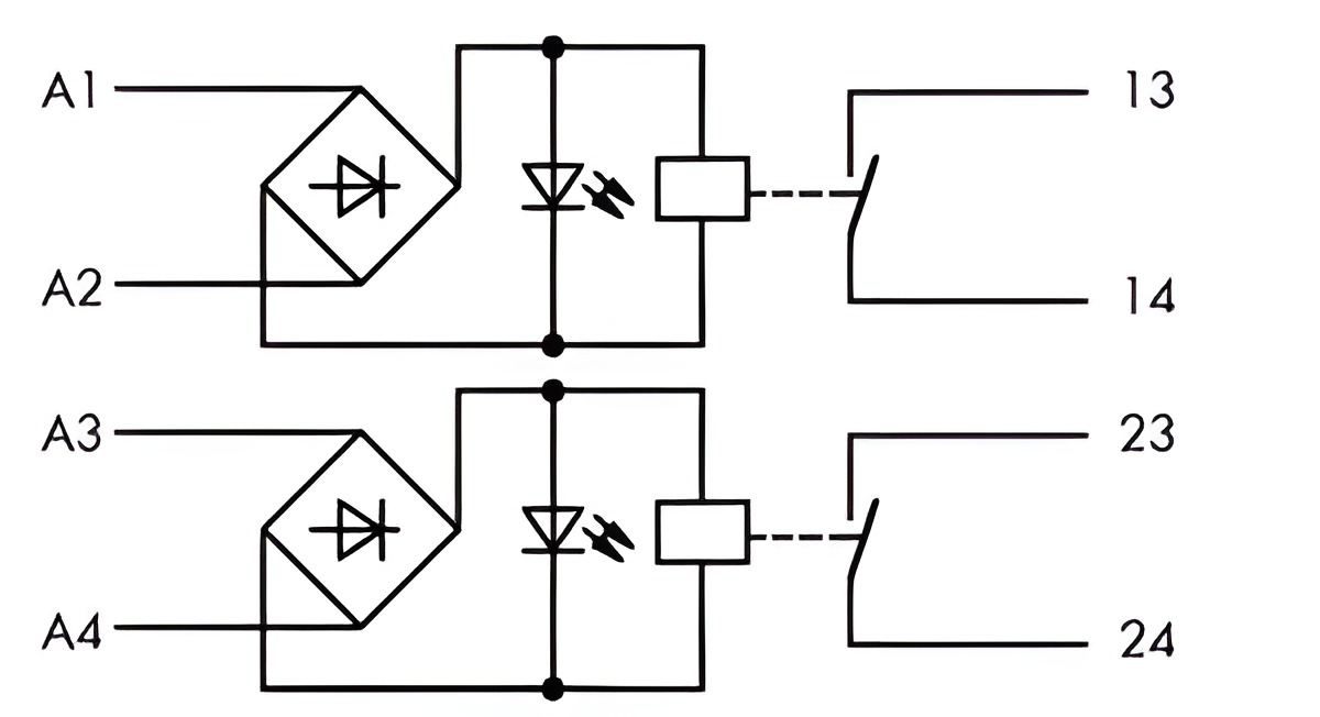 WAGO 857-1330 Reléový modul