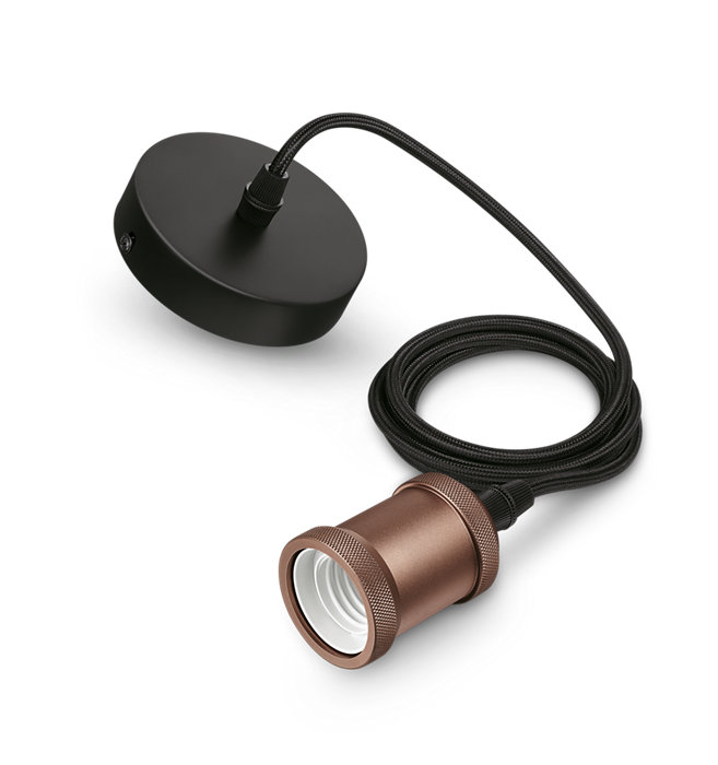 LED žárovka Philips CORD/VIN/E27/rose gold 1CT EU