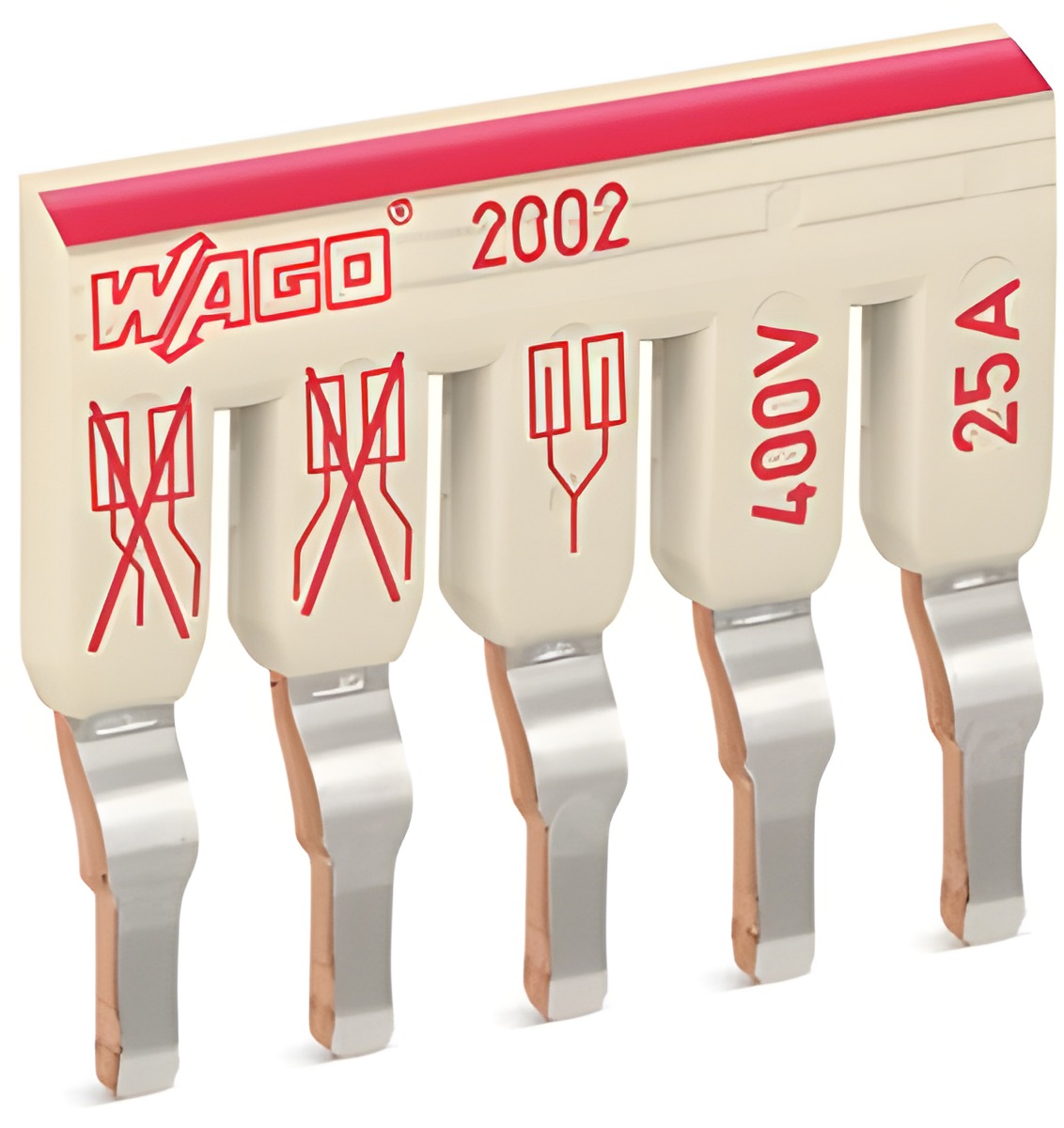 WAGO 2002-475 Stupňovitý můstek