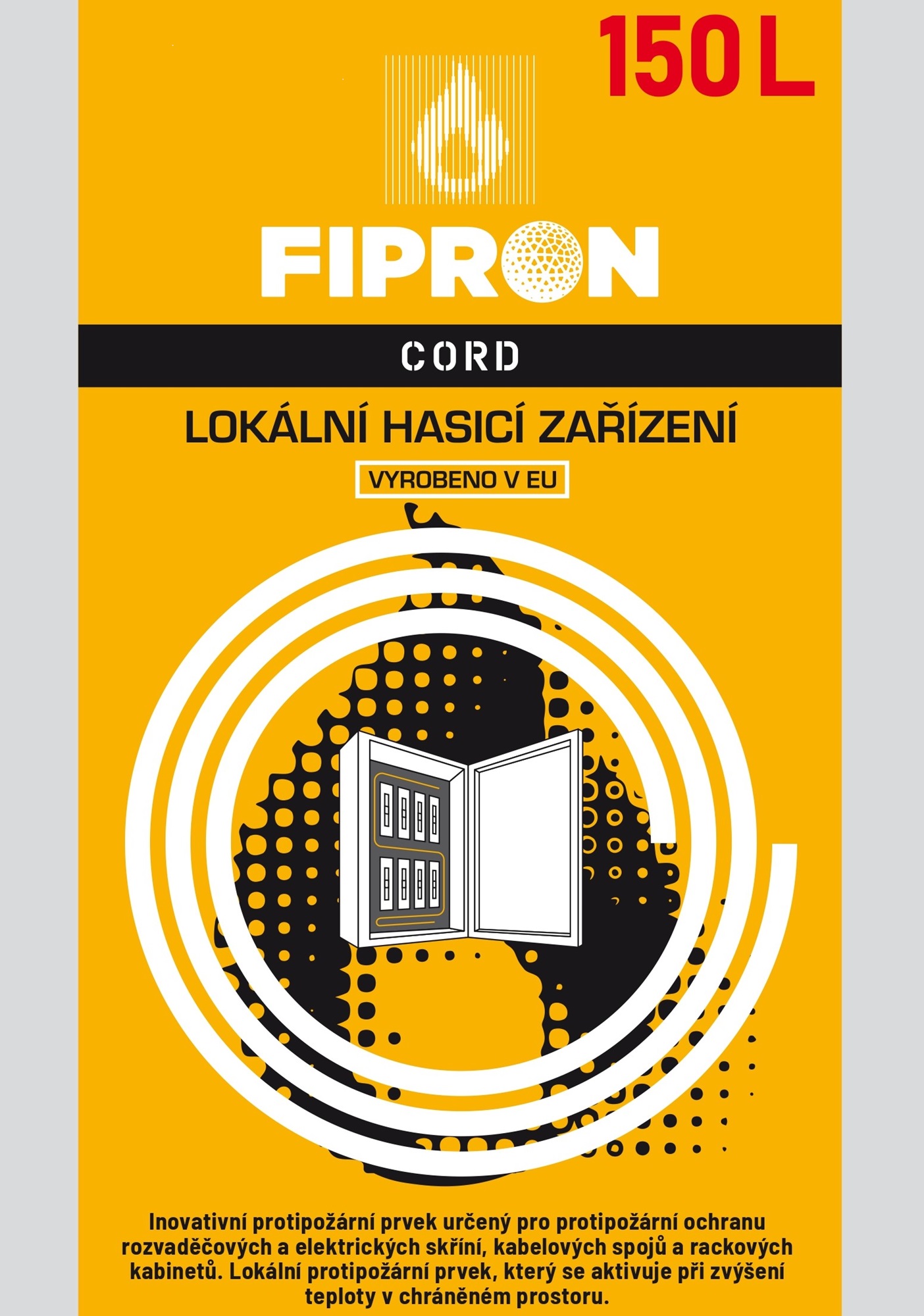FIRESI FIPRON CORD 150L balení pro ochranu prostoru do objemu