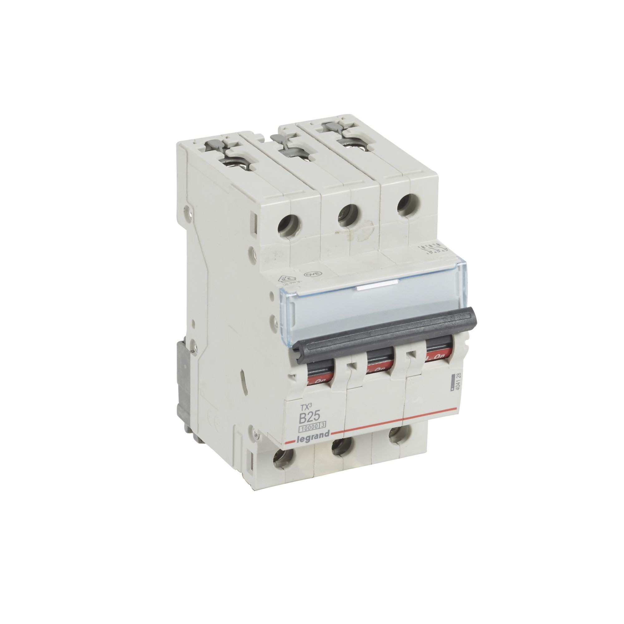 Jistič třípolový LEGRAND 404128 TX3 3P B25 10000A