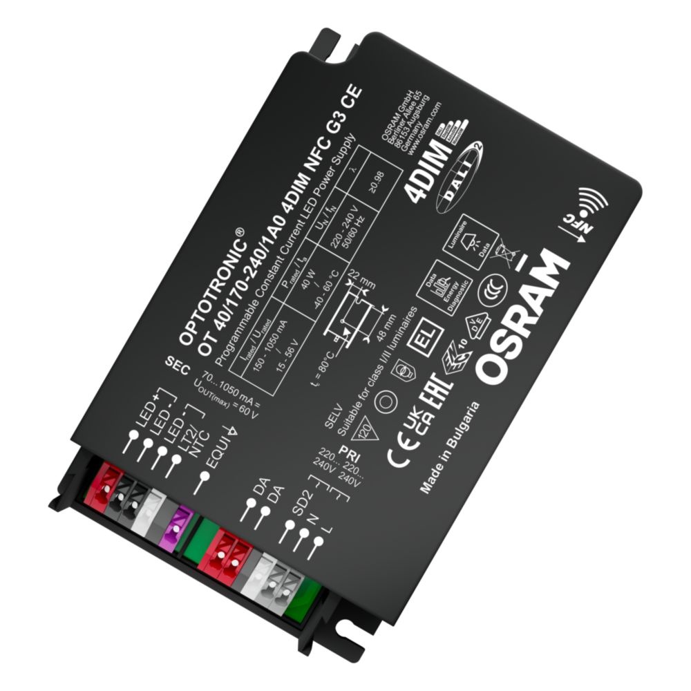 LED driver OSRAM OT 40/170-240/1A0 4DIM NFC G3CEUNV1