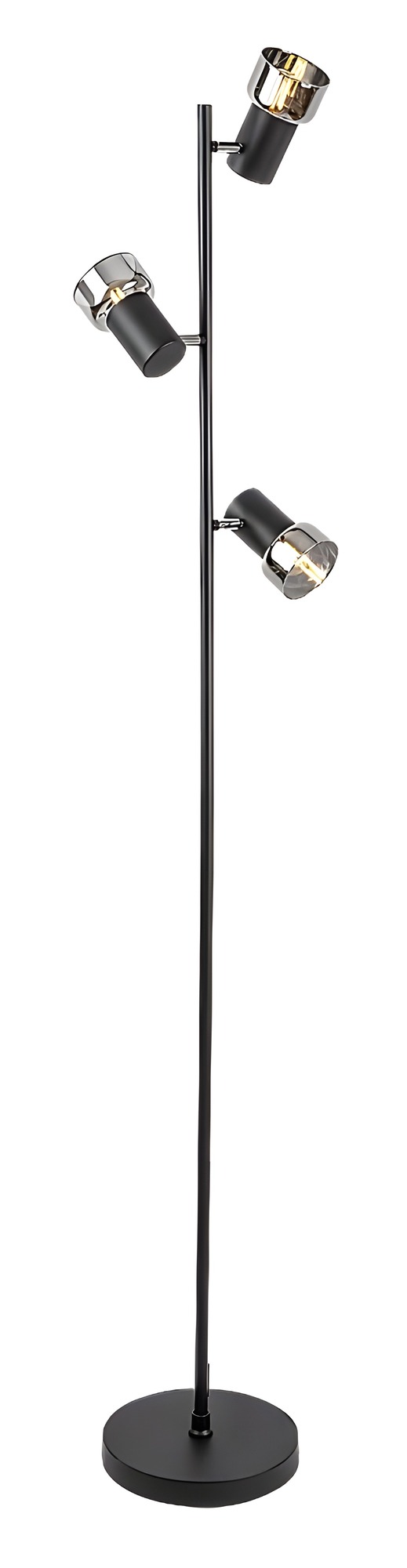 Stojací lampa Hatice černá E14 3×15W RABALUX 74279