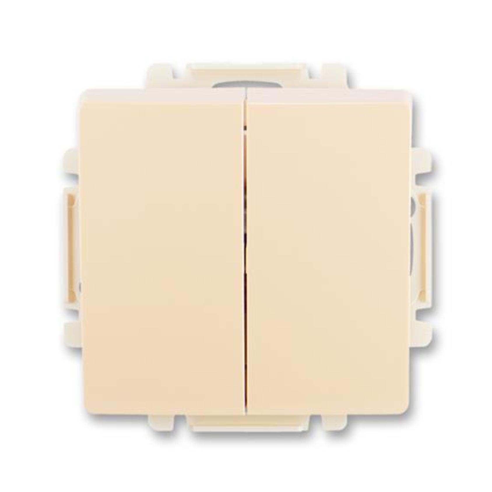 Přepínač sériový ABB Swing 3557G-A05340 C1, řazení 5, krémová, s krytem